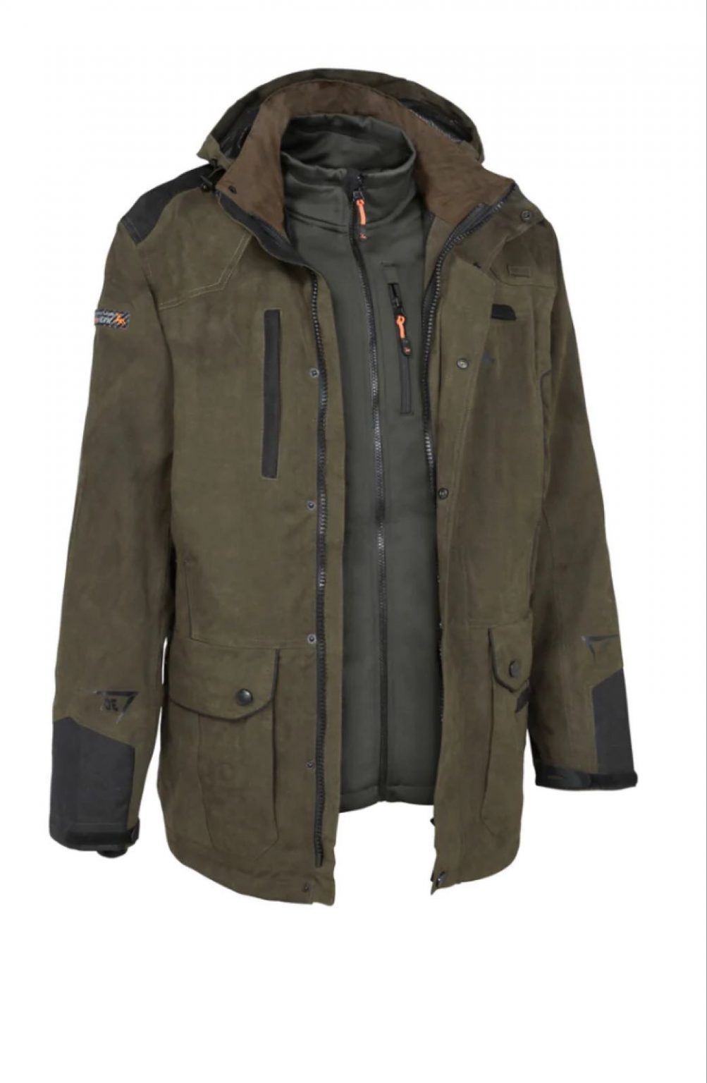 Verney-Carron ProHunt Ibex 3in1 EVO Jacket - Khaki - Ray Ward Gunsmith